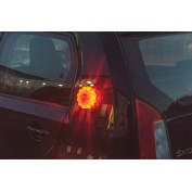 CZERWONA LAMPA OSTRZEGAWCZA LED ( 15 LED )