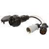 PODWÓJNY ADAPTER Z WTYCZKĄ DO HOLOWANIA (13-PIN NA 7-PIN TYPU N i S)