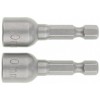 BITY Z NASADKAMI CZOŁOWYMI 12 MM, 45 MM, 2 SZT.