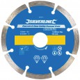 TARCZA DIAMENTOWA DO CIĘCIA BETONU I KAMIENIA (115 x 22,23 MM SEGMENTOWANA OBRĘCZ)