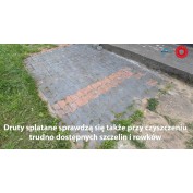 SZCZOTKA DO KOS OTWÓR FI 25,4 DRUT SPLATANY