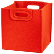 POJEMNIK FILCOWY S, CZERWONY  290x290x300 mm