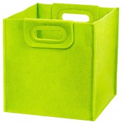 POJEMNIK FILCOWY NA ZABAWKI, ZIELONY