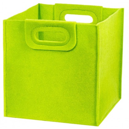 POJEMNIK FILCOWY NA ZABAWKI, ZIELONY POJEMNIK FILCOWY NA ZABAWKI, ZIELONY