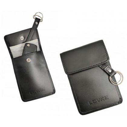 ETUI KLUCZE KEYLESS POKROWIEC RFID BLOKADA SKÓRA