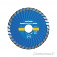 TARCZA DIAMENTOWA TURBO 115  x 22,23 MM AŻUROWA CIĄGŁA OBRĘCZ