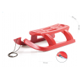 Sanki plastikowe Arrow, czerwone