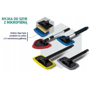MYJKA DO SZYB Z MIKROFIBRĄ 380 MM, TRÓJKĄTNA