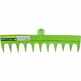 Grabie plastikowe,380 mm, 11 prostych zębów, wzmocnione, bez uchwytu
