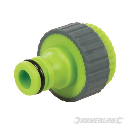 Przełączka do kranu z Softgrip (1/2 cala - 3/4 cala męska) Przełączka do kranu z Softgrip (1/2 cala - 3/4 cala męska)