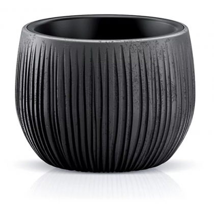 DONICZKA BETON BOWL, 150 MM, CZARNY BETON DONICZKA BETON BOWL, 150 MM, CZARNY BETON