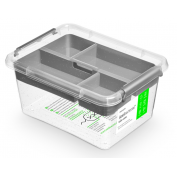 POJEMNIK NA ŻYWNOŚĆ ANTIBACTERIAL 20 X 15 ORGANIZER 1,6 L