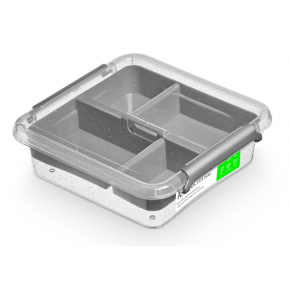 POJEMNIK NA ŻYWNOŚĆ ANTIBACTERIAL 20 X 20 ORGANIZER 2L POJEMNIK NA ŻYWNOŚĆ ANTIBACTERIAL 20 X 20 ORGANIZER 2L