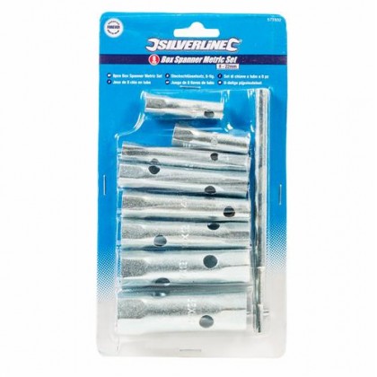 ZESTAW METRYCZNYCH KLUCZY RURKOWYCH 8szt. 8-22mm. ZESTAW METRYCZNYCH KLUCZY RURKOWYCH 8szt. 8-22mm.