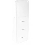 ORGANIZER WKŁAD DO SZUFLADY NA NOŻE KUCHENNE BIAŁY 390X145X75MM