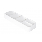 ORGANIZER DO SZUFLADY NA SZTUĆCE BIAŁY 39 X 11,5 X 5,5 CM