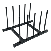 METALOWY STOJAK OCIEKACZ NA TALERZE 200 X 125 MM
