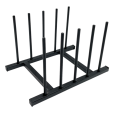 METALOWY STOJAK OCIEKACZ NA TALERZE 200 X 125 MM
