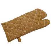 RĘKAWICA KUCHENNA PIKOWANA BRĄZOWA
