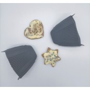 RĘKAWICA ŁAPKA KUCHENNA SILIKONOWA ANTRACYTOWA