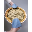 RĘKAWICA ŁAPKA KUCHENNA SILIKONOWA  NIEBIESKA