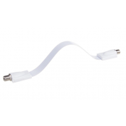 ZŁĄCZE PODOKIENNE F-F ULTRA SLIM BIAŁE LB0076W