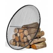 GRILL NA TRÓJNOGU 180 CM - RUSZT STAL NATURALNA 60 CM