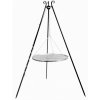 GRILL NA TRÓJNOGU 180 CM - RUSZT STAL NIERDZEWNA 50 CM