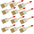 12 x PĘDZEL PŁASKI 2/50 MM STANDARD