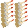 12 x PĘDZEL PŁASKI 3/75 MM STANDARD