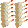 12 x PĘDZEL PŁASKI 3/75 MM STANDARD