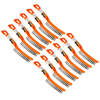 12 X SZCZOTKA DRUCIANA 5 RZĘDÓW