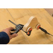 6 x ŚCISK STOLARSKI JEDNORĘCZNY 100MM ( 3KPL)
