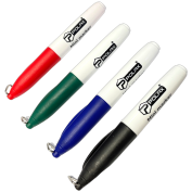 4 X MARKER PERMANENTNY CZERWONY NIEBIESKI ZIELONY CZARNY
