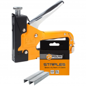 ZSZYWACZ TAPICERSKI Z REGULATOREM 4-14mm + ZSZYWKI 1200 szt 10 x 0,7 x 11,3mm