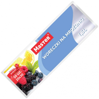 WORECZKI NA MROŻONKI 20 x 30 1,5 l 50 szt WORECZKI NA MROŻONKI 20 x 30 1,5 l 50 szt
