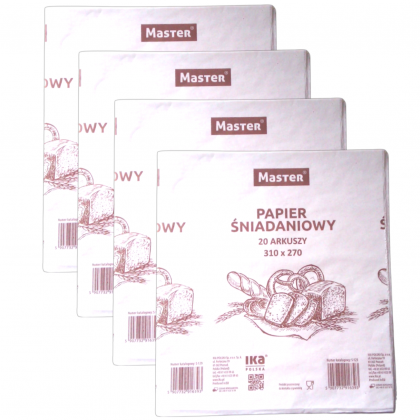 3x PAPIER ŚNIADANIOWY ARKUSZY '20 3x PAPIER ŚNIADANIOWY ARKUSZY '20