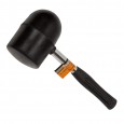 MŁOTEK GUMOWY Z METALOWYM UCHWYTEM CZARNY 90 mm, 1250 g