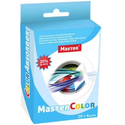 ŚCIERKA MASTER COLOR 20+4SZT. GRATIS MASTER