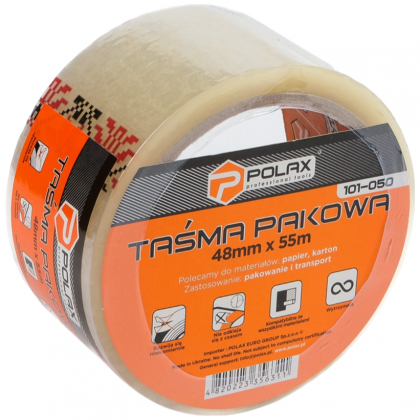 TAŚMA PAKOWA 48MM X 55M TAŚMA PAKOWA 48MM X 55M