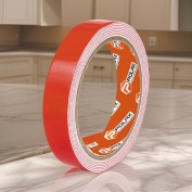 TAŚMA DWUSTRONNA PIANKOWA  15mm x 5m BIAŁA PIANKA