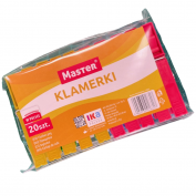 KLAMERKI PLASTIKOWE 20 SZT