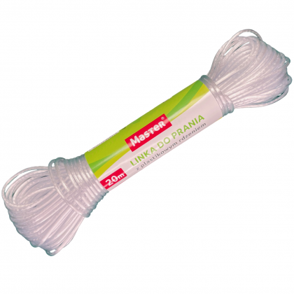 LINKA DO PRANIA Z PLASTIKOWYM RDZENIEM 20M LINKA DO PRANIA Z PLASTIKOWYM RDZENIEM 20M
