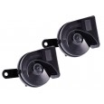 KLAKSON 12V 118 DB DWUTONOWY, ŚLIMAKOWY ŚREDNICA 85 MM HOMOLOGACJA E9, 2 SZT