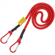 Linka elastyczna z karabinkami 10 mm x 120 cm