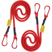 Linka elastyczna z karabinkami 10 mm x 120 cm