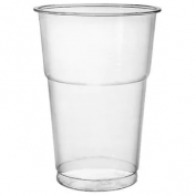 KUBEK DO PIWA 0,5 l  WIELOKROTNEGO UŻYTKU 50 SZT
