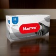 RĘKAWICZKI NITRYLOWE CZARNE M 100 SZT NITRYL FOOD MASTER