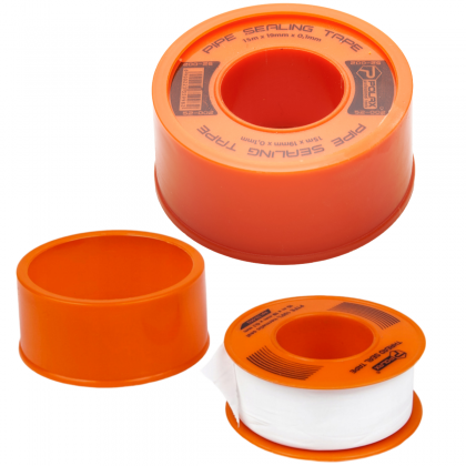 Taśma uszczelniająca do rur 10m x 12mm x 0,1 mm Taśma uszczelniająca do rur 10m x 12mm x 0,1 mm