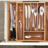 ORGANIZER DO SZUFLADY ROZSUWANY WKŁAD NA SZTUĆCE POJEMNIK BAMBUSOWY 35,5x26